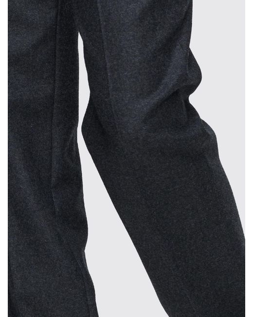Maison Margiela Blue Slim Fit Virgin Wool Trousers