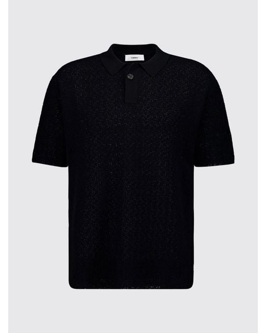 Commas Black T-Shirt for men