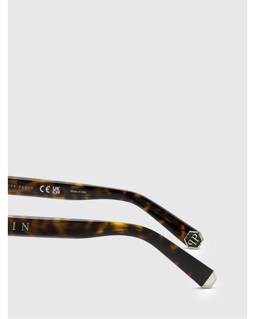 Philipp Plein Gray Sunglasses for men