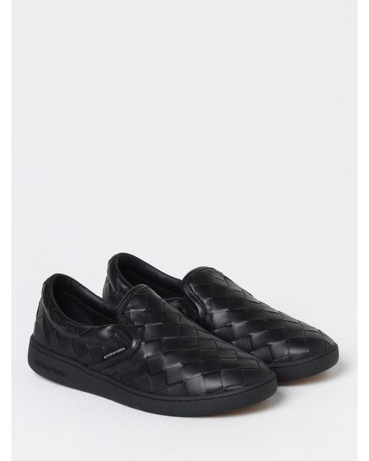 Bottega Veneta Black Sawyer Sneakers