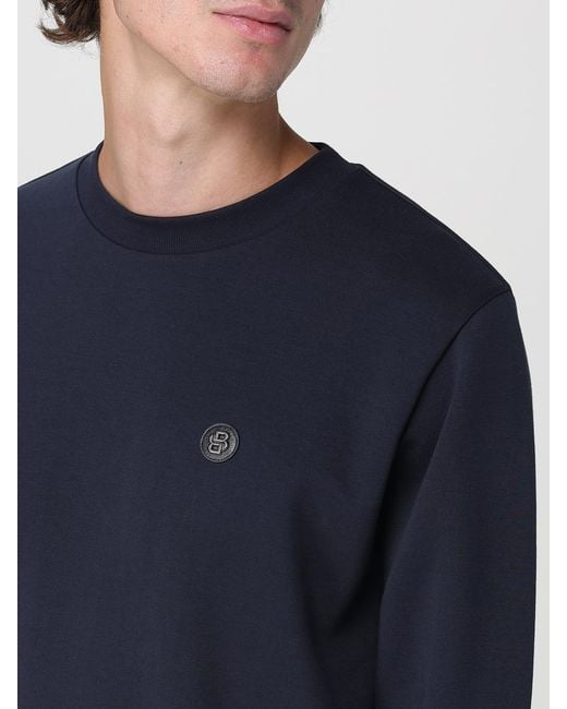 Boss Blue Sweatshirt for men