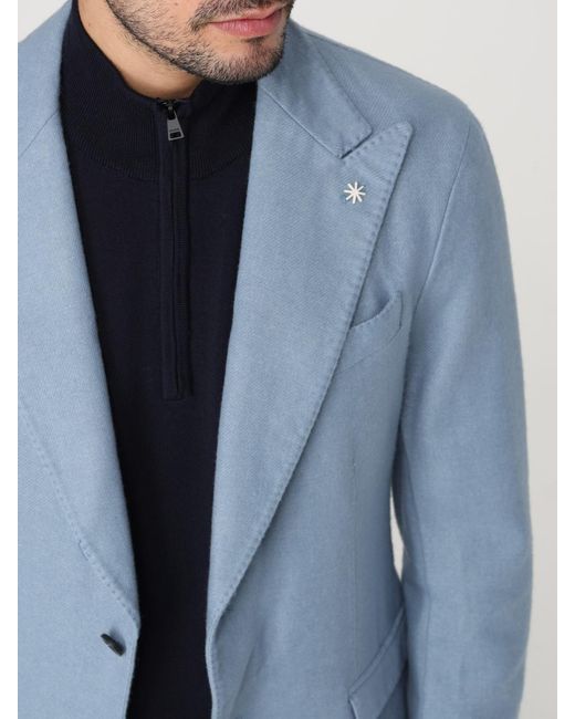 Manuel Ritz Blue Blazer for men
