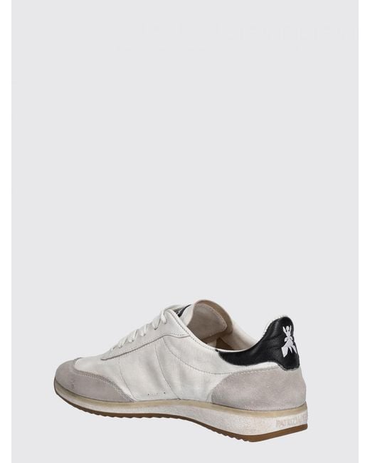 Patrizia Pepe White Used Leather Sneakers