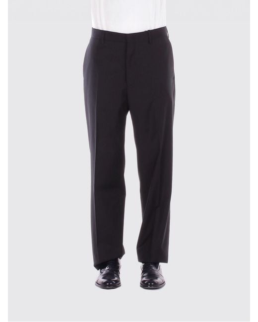 Tagliatore Blue Tailored Wool Blend Pants for men