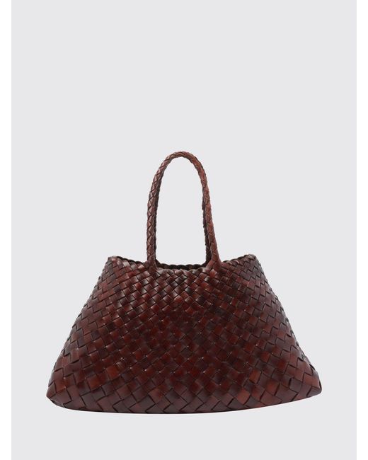 Borsa A Mano Santa Croce di Dragon Diffusion in Brown