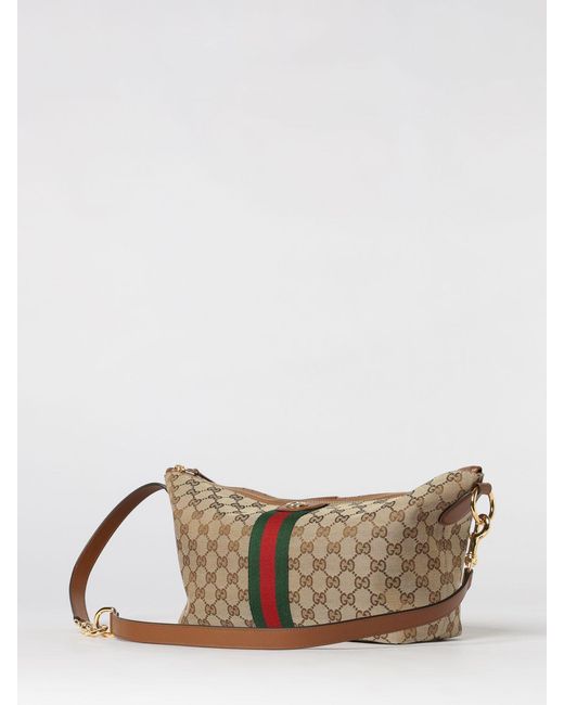 Gucci Brown Gg Jacquard Monogram Canvas Vanity Bag