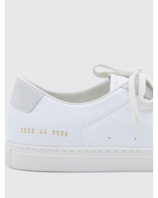 Common Projects White Leather Bball Sneakers for men