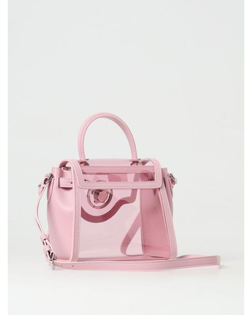 Bolso de mano Versace de color Pink