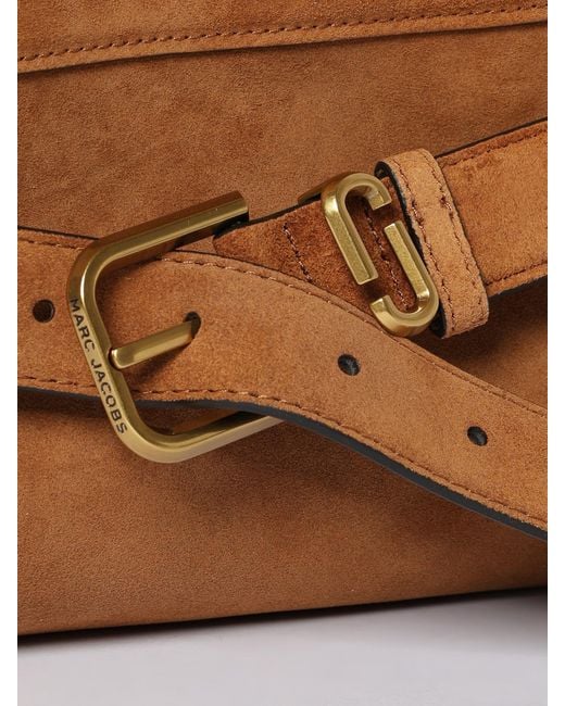 Marc Jacobs Brown The Dakota Small Suede Bag