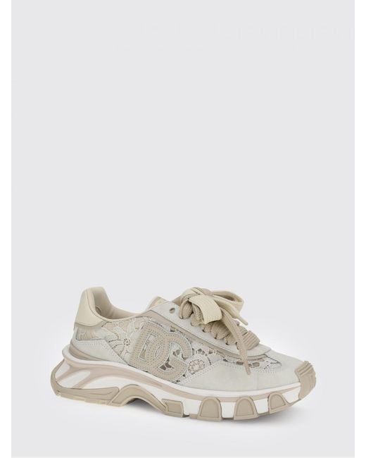 Dolce & Gabbana White Dolce &Amp Gabbana Dg Country Road Sneakers