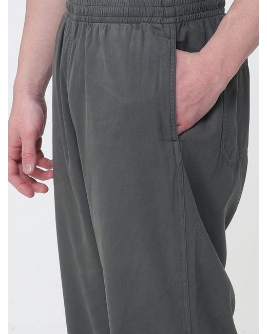 Gramicci Gray Cotton Jogging Pants for men