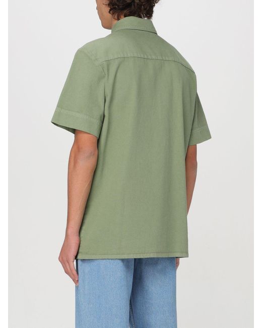 A.P.C. Green Shirt for men