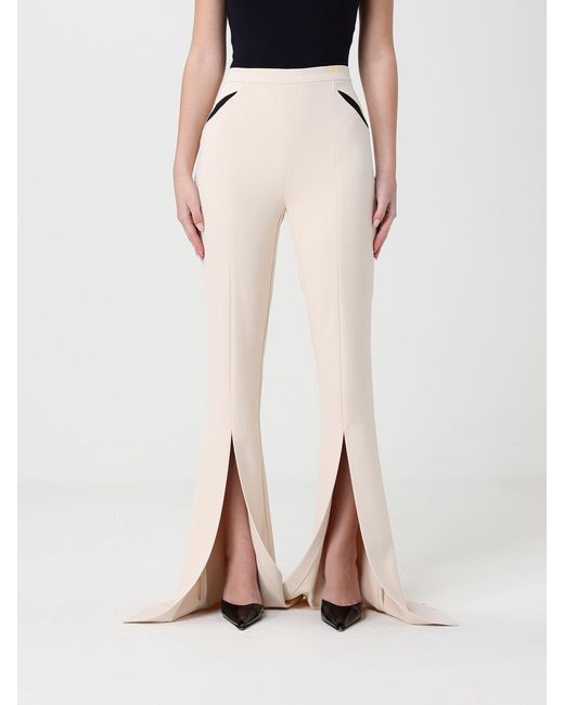 Elisabetta Franchi Multicolor Crêpe Trousers