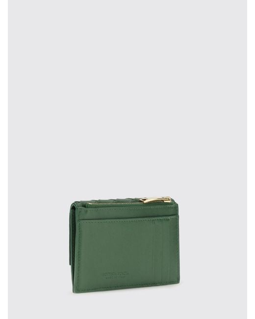 Bottega Veneta Green Wallet