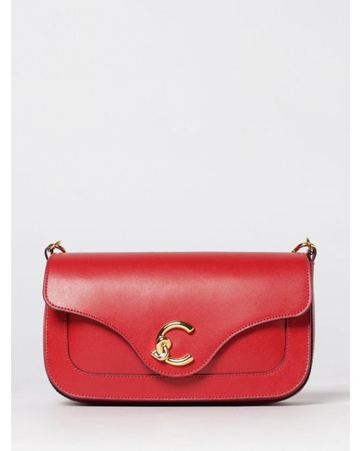 Coccinelle Red C-Me Leather Bag