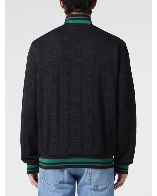 Philipp Plein Black Jacket for men
