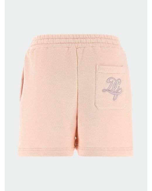 Dolce & Gabbana Pink Dolce &Amp Gabbana Cotton Jogging Shorts