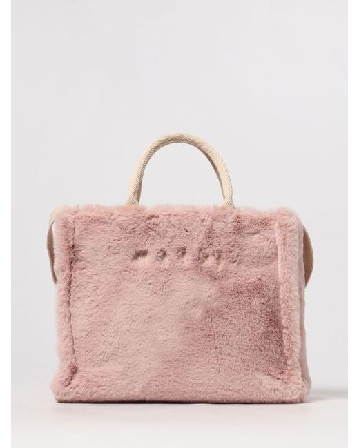 Sac Porté Main Femme Marni en coloris Pink