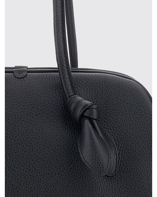 Jacquemus Black Le Turismo Grained Leather Shoulder Bag With Embossed Logo for men