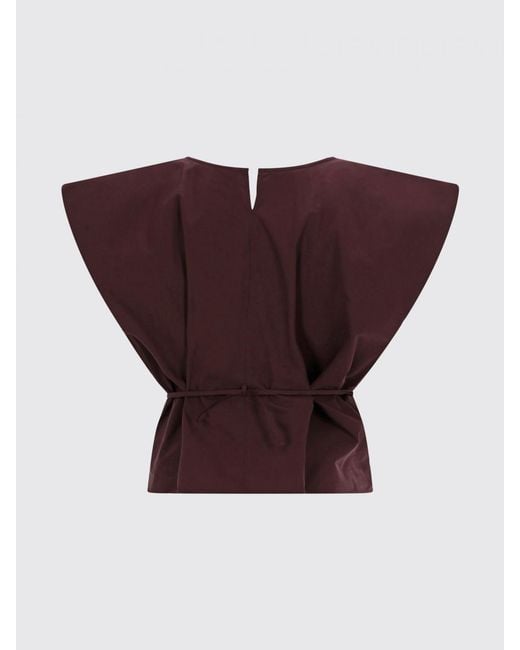 Alysi Red Cotton Top
