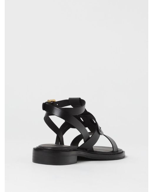 See By Chloé Black Flat Sandals See By Chloé