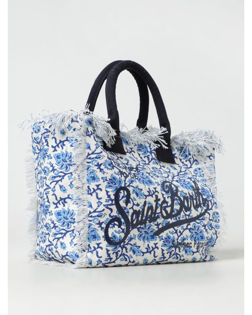 Mc2 Saint Barth Blue Tote Bags