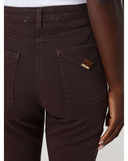 Elisabetta Franchi Multicolor Slim Fit Stretch Denim Jeans
