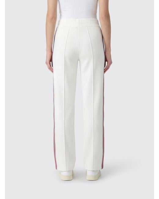 Autry White Technical Fabric Sport Trousers
