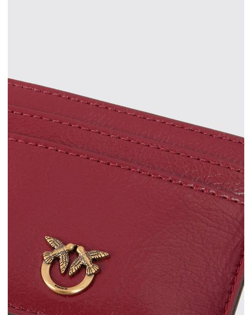 Pinko Leather Credit Card Holder