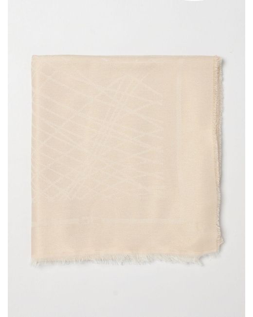 Elisabetta Franchi Natural Lurex Scarf