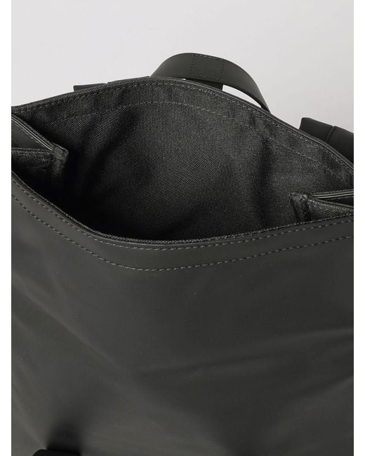 Rains Black Waterproof 2 Way Backpack