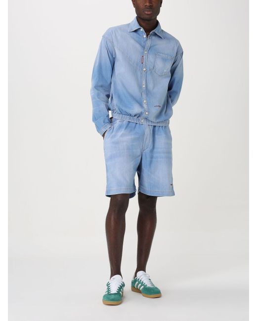 Pantalones cortos DSquared² de hombre de color Blue