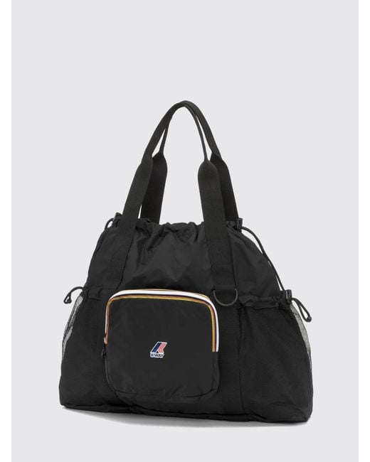 K-Way Black Travel Bag for men