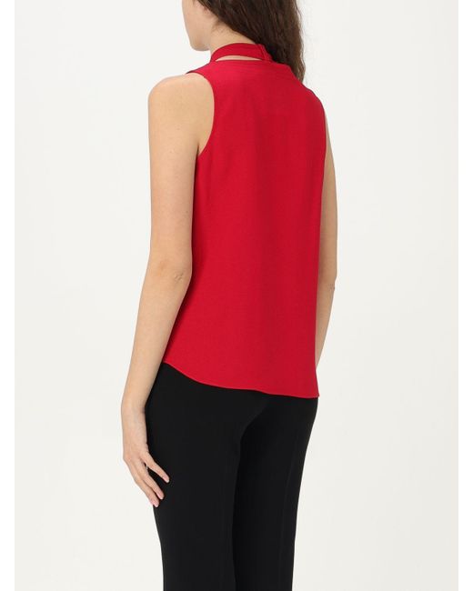 Moschino Couture Red Hemdbluse