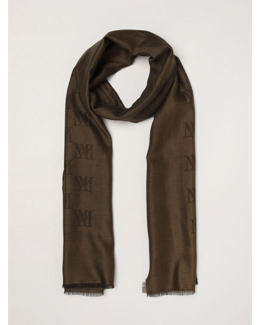 Bufanda Mujer Max Mara de color Brown