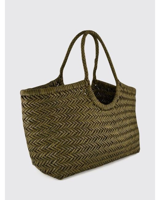 Borsa A Spalla Nantucket di Dragon Diffusion in Green