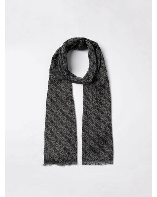 Liu Jo Gray Neck Scarf