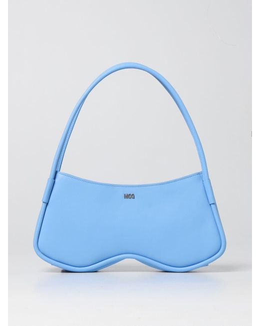 McQ Alexander McQueen Blue Shoulder Bag
