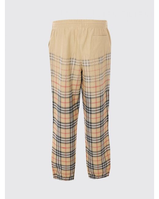 Burberry Natural Jogging Trousers for men