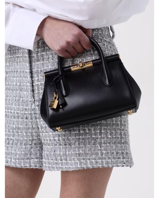 Dolce & Gabbana Black Handtasche Damen