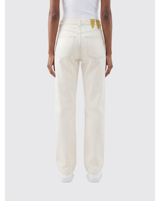 DARKPARK White Straight Denim Pants