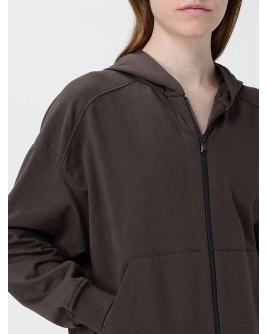 Brunello Cucinelli Gray Light Cotton Hoodie