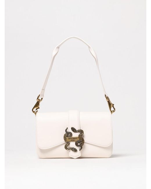 Just Cavalli Natural Serpenti Crossbody Bag