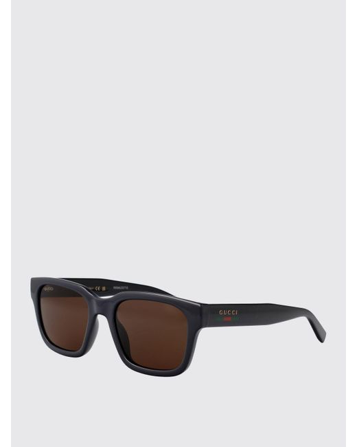 Occhiali Da Sole Uomo di Gucci in White da Uomo