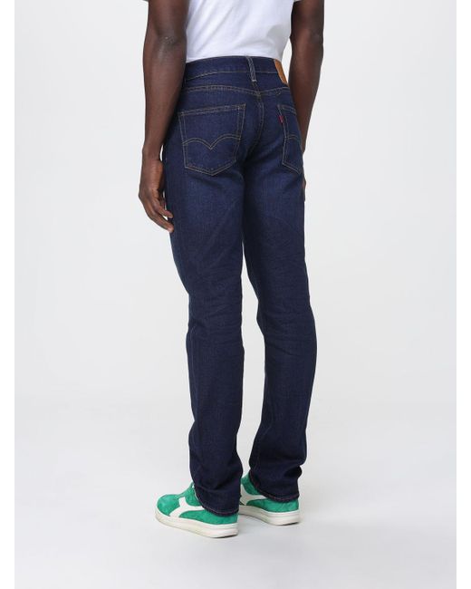Levi's Blue 511 Cotton Blend Jeans for men
