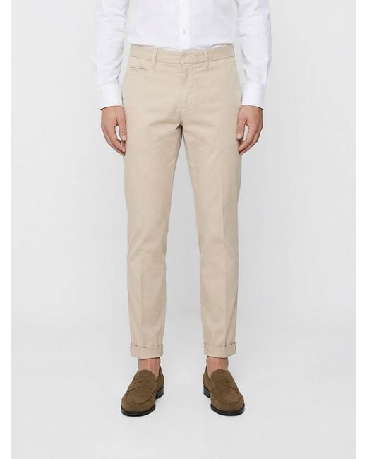 Dondup Natural Stretch Cotton Chino Trousers for men