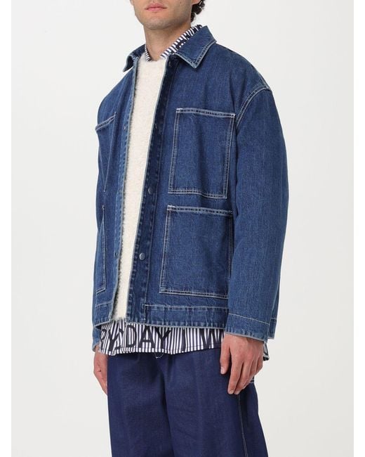 Sunnei Blue Jacket for men