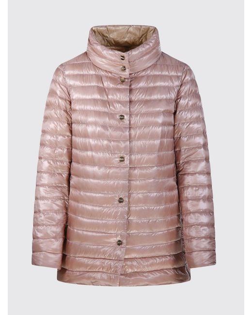 Herno Red Reversible Short Down Jacket