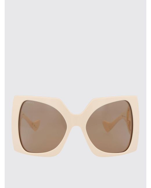 Occhiali Da Sole Donna di Gucci in Natural