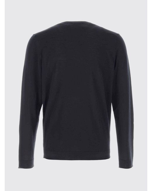 Brioni Blue Wool Sweater for men